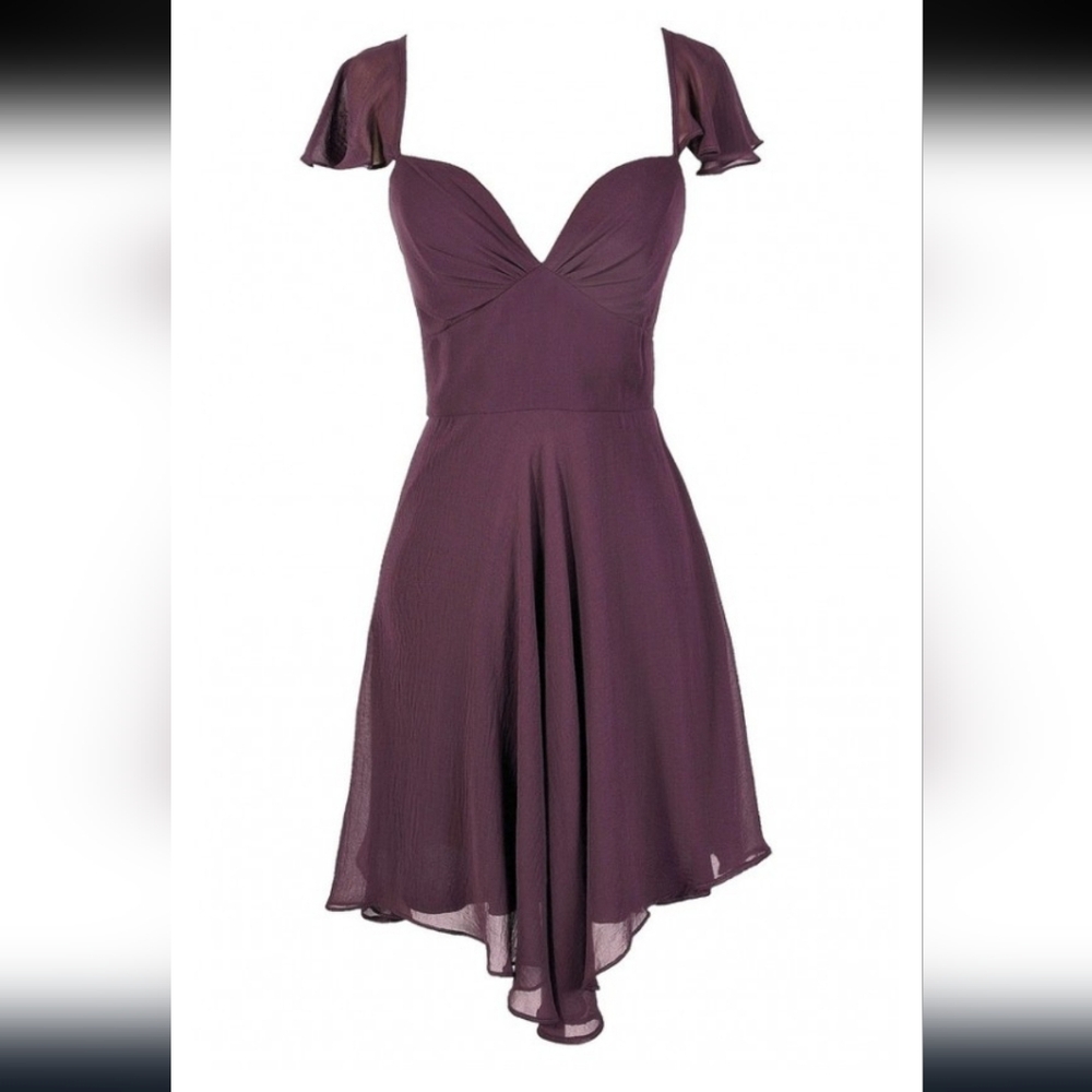 Elegant Purple Dress
